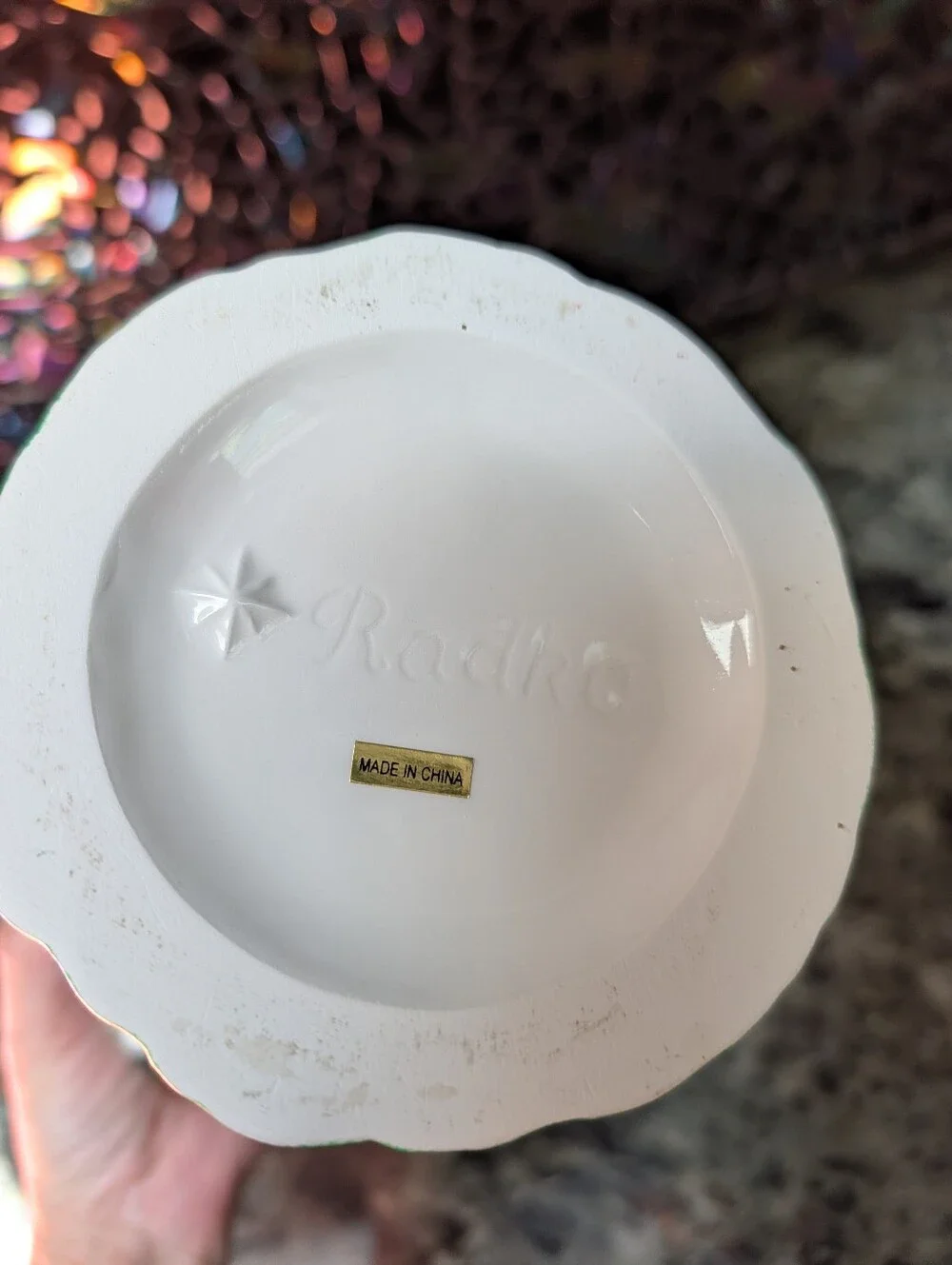 vintage CHRISTOPHER RADKO dapper hare vase